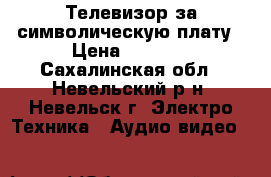 Телевизор за символическую плату › Цена ­ 1 000 - Сахалинская обл., Невельский р-н, Невельск г. Электро-Техника » Аудио-видео   